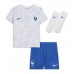 Camisa de Futebol França Olivier Giroud #9 Equipamento Secundário Infantil Mundo 2022 Manga Curta (+ Calças curtas)